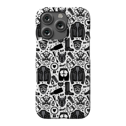 Leather Daddy Pattern Phone Case