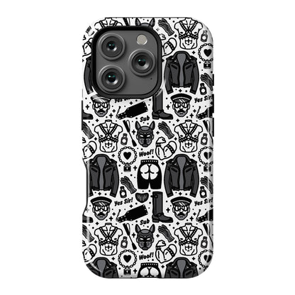 Leather Daddy Pattern Phone Case