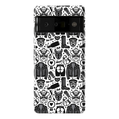 Leather Daddy Pattern Phone Case