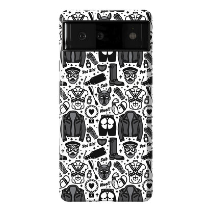 Leather Daddy Pattern Phone Case