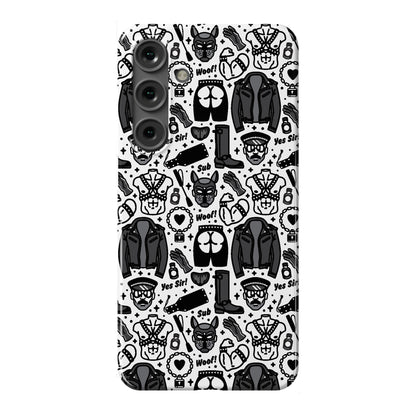 Leather Daddy Pattern Phone Case