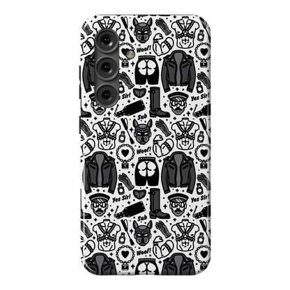 Leather Daddy Pattern Phone Case
