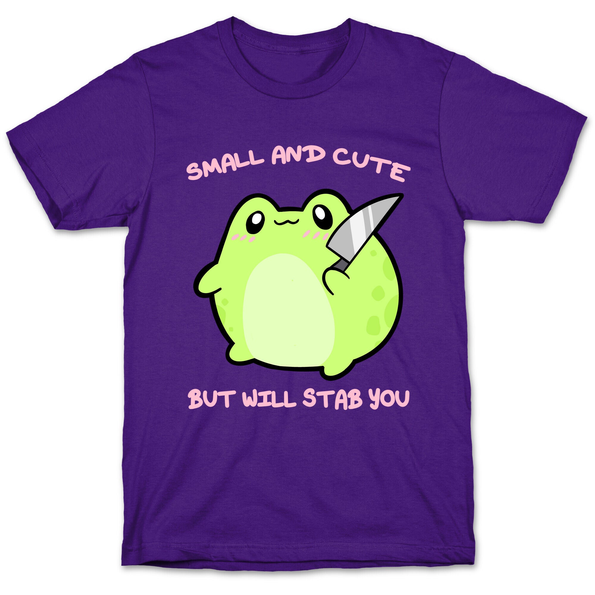 Small And Cute But Will Stab You Froggie T-Shirt