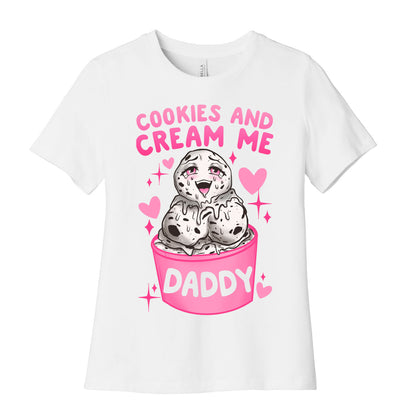 Cookies and Cream Me Daddy Women's Cotton Tee