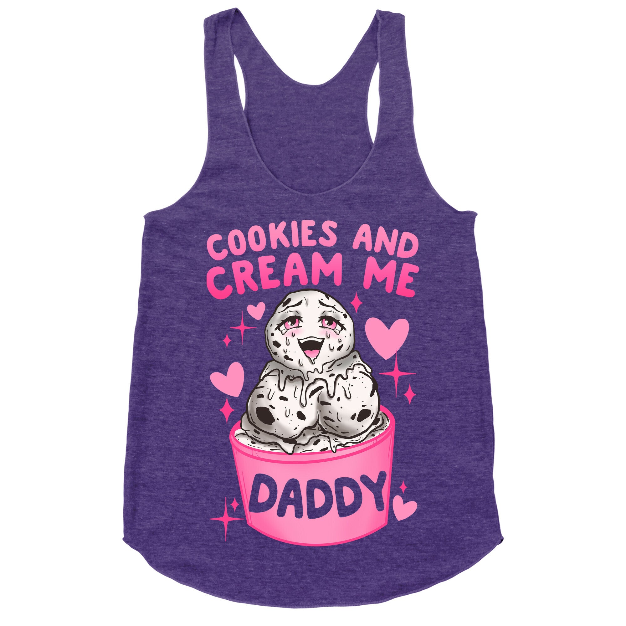 Cookies and Cream Me Daddy Racerback Tank