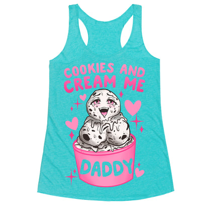 Cookies and Cream Me Daddy Racerback Tank