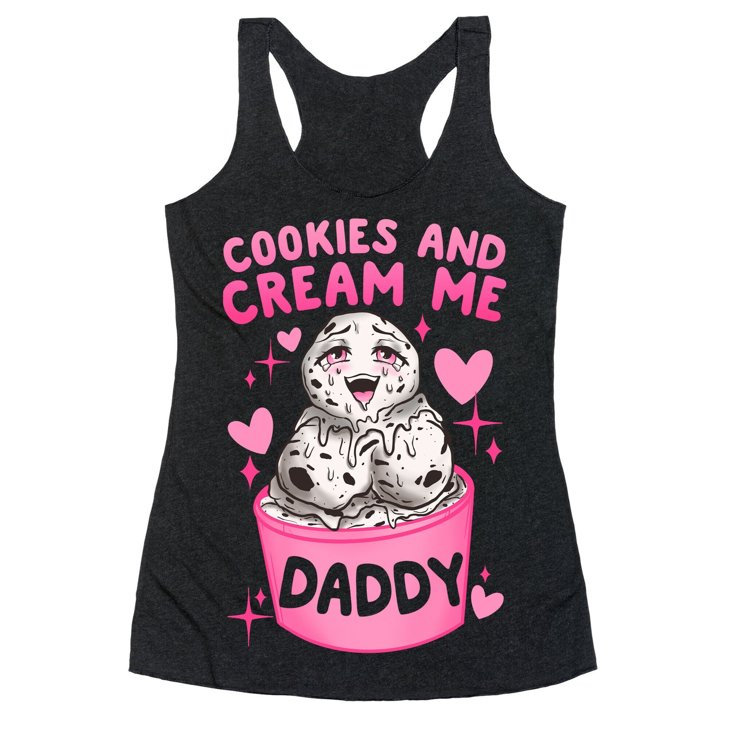 Cookies and Cream Me Daddy Racerback Tank