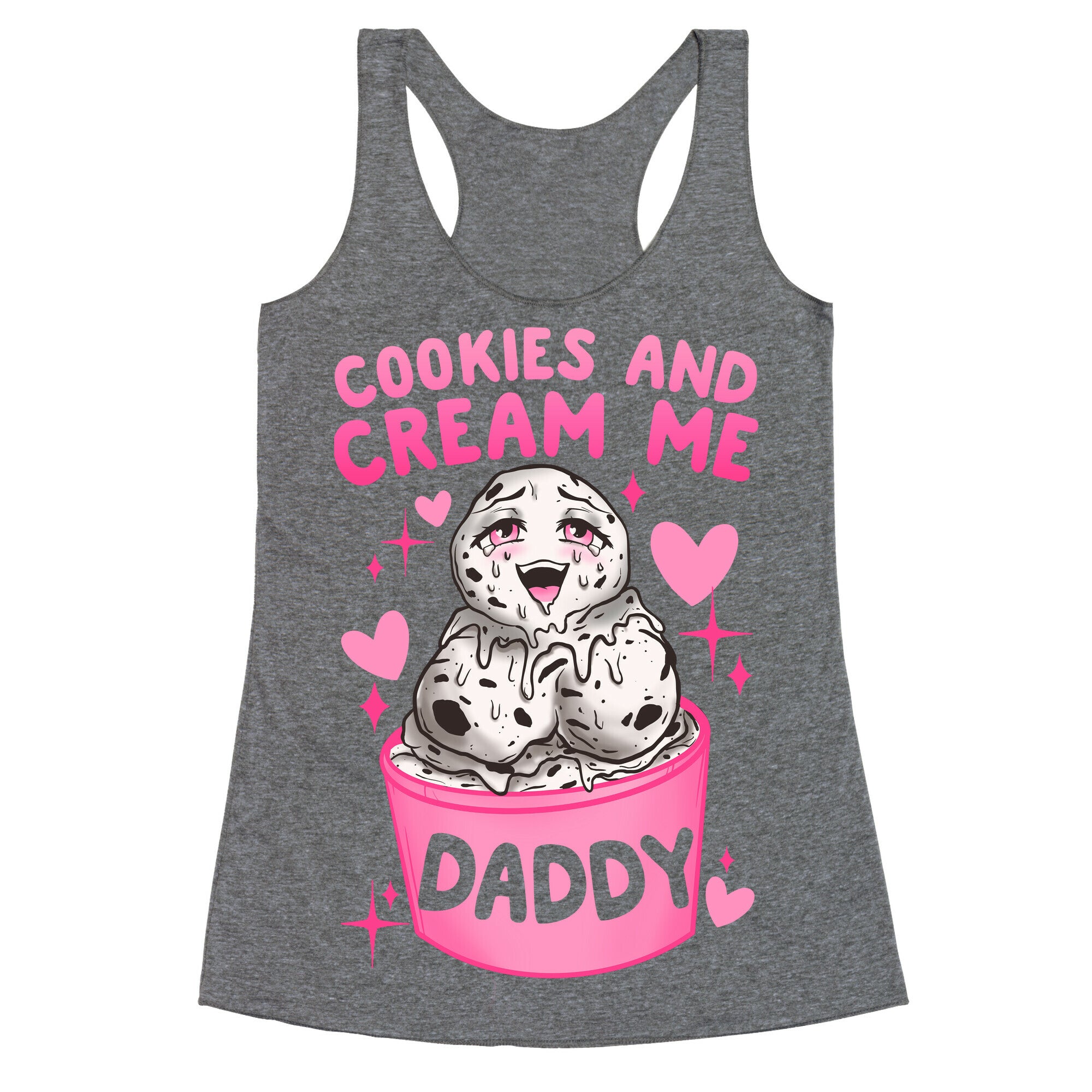 Cookies and Cream Me Daddy Racerback Tank