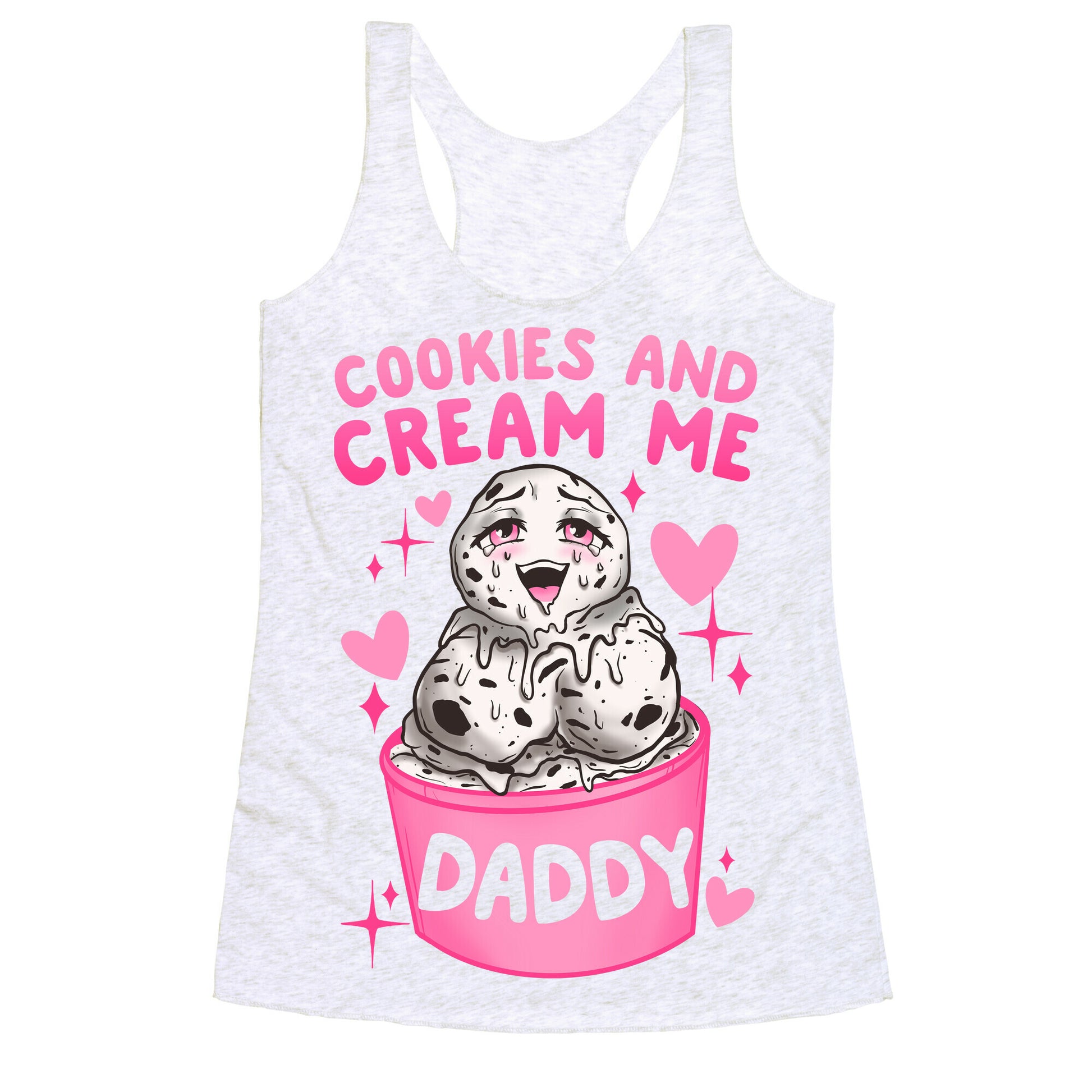 Cookies and Cream Me Daddy Racerback Tank