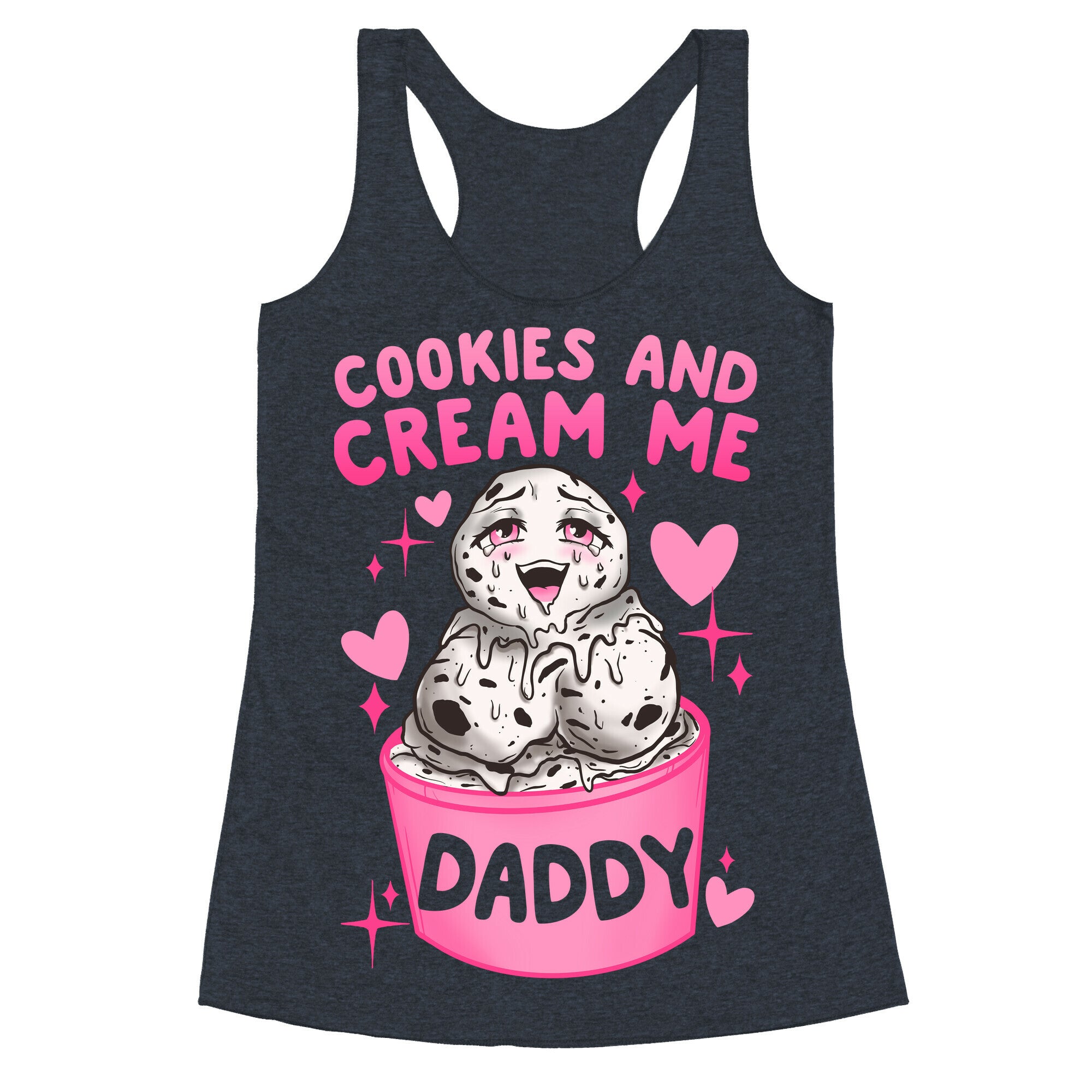 Cookies and Cream Me Daddy Racerback Tank
