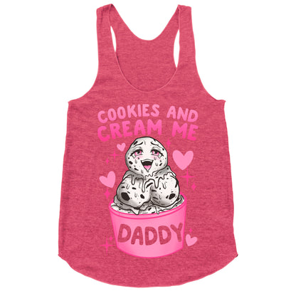 Cookies and Cream Me Daddy Racerback Tank
