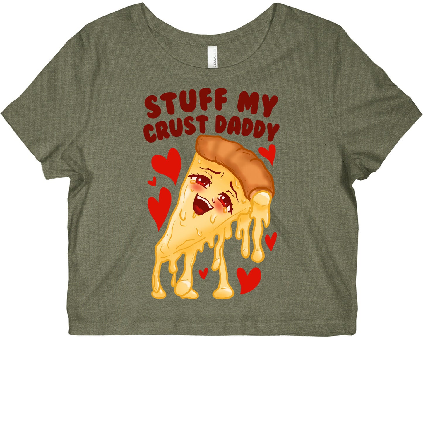 Stuff My Crust Daddy Graphic Baby Tee