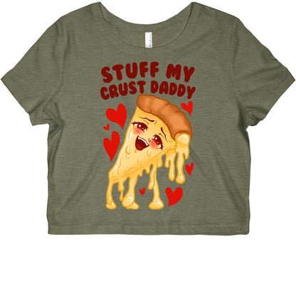 Stuff My Crust Daddy Graphic Baby Tee
