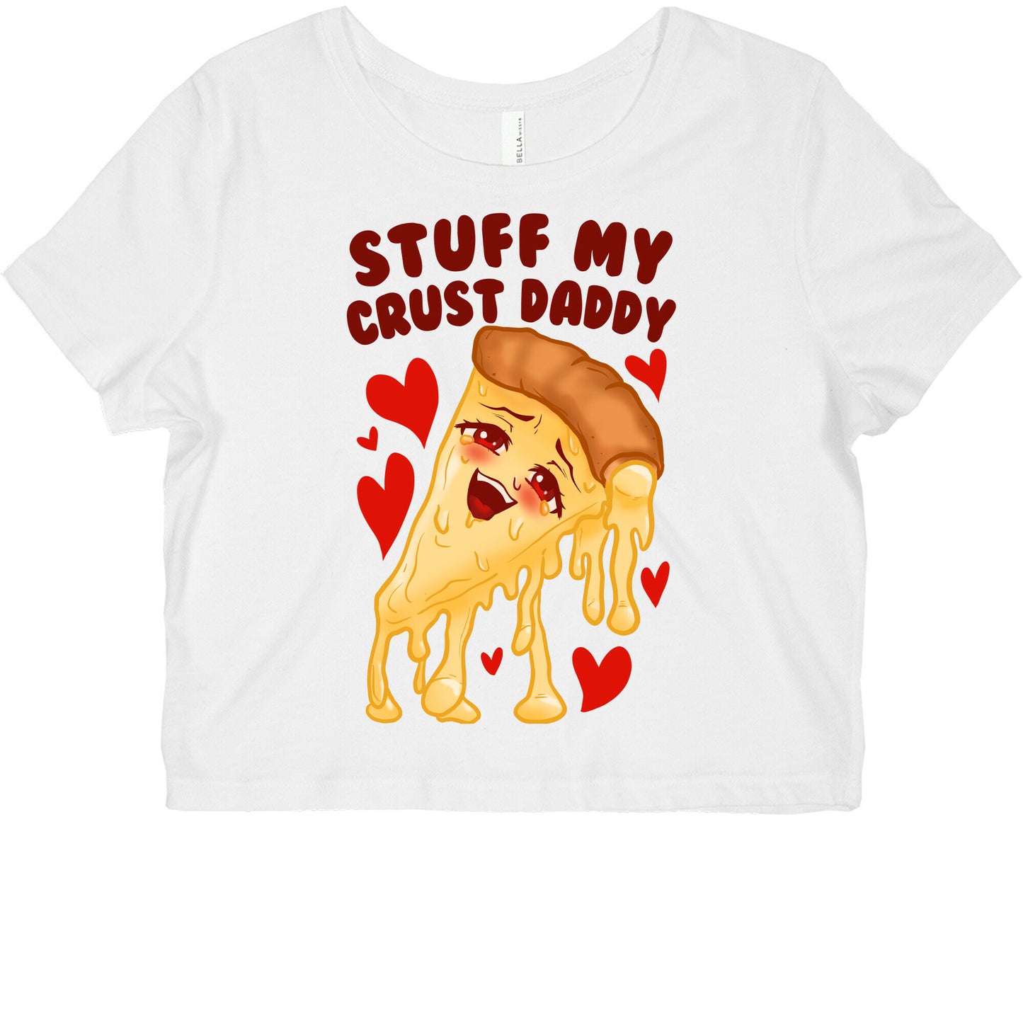 Stuff My Crust Daddy Graphic Baby Tee