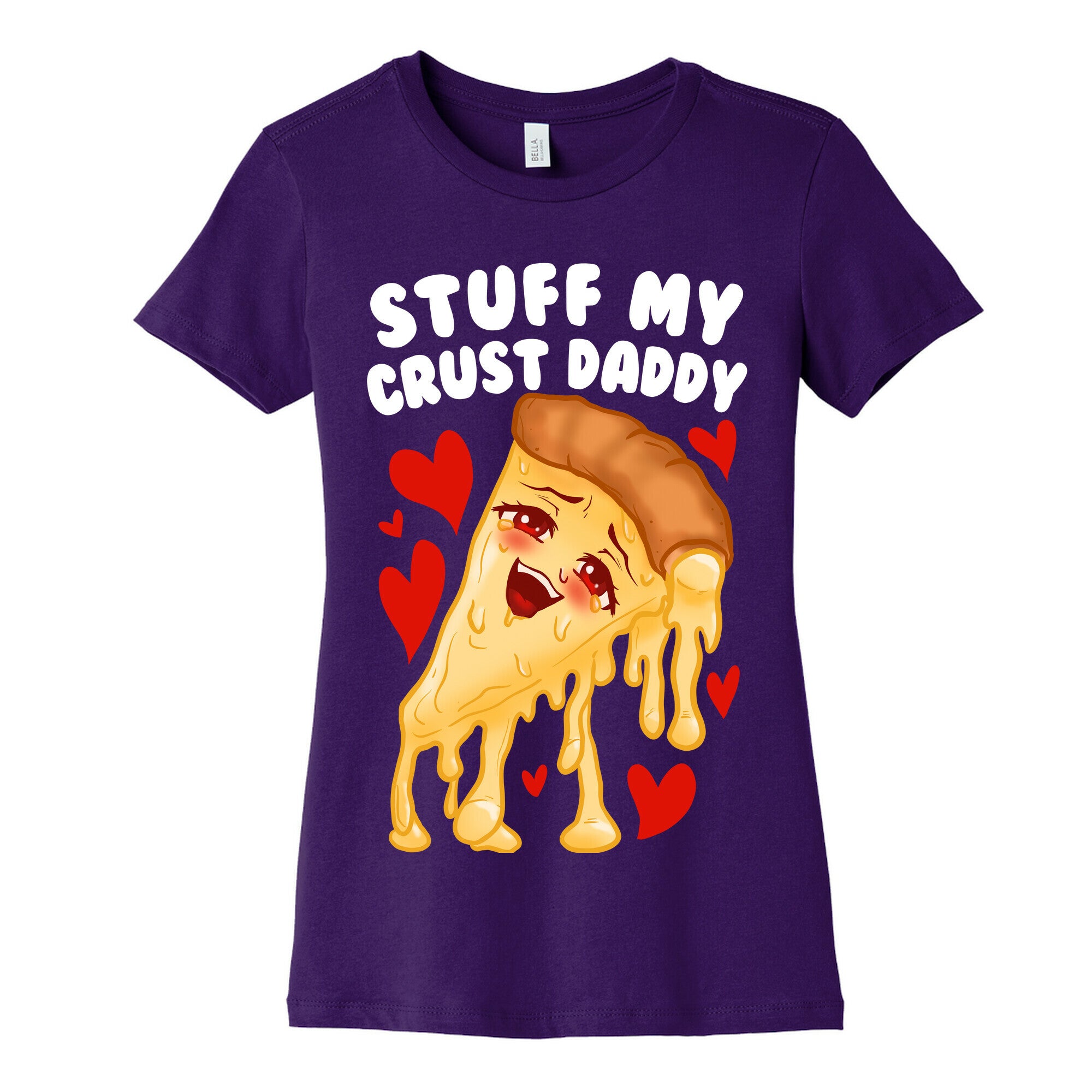 Stuff My Crust Daddy Women's Cotton Tee