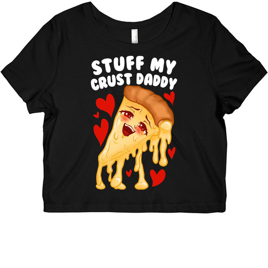 Stuff My Crust Daddy Graphic Baby Tee