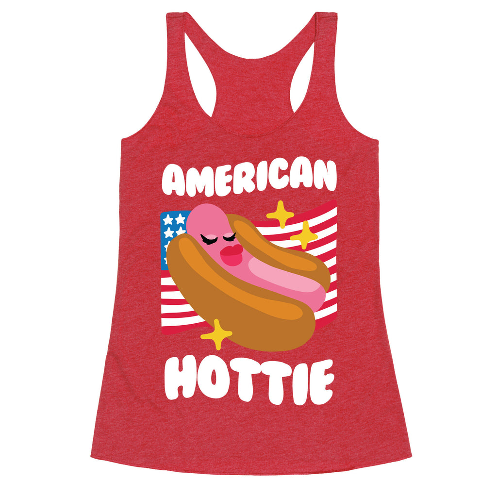 American Hottie (Hot Dog) Racerback Tank