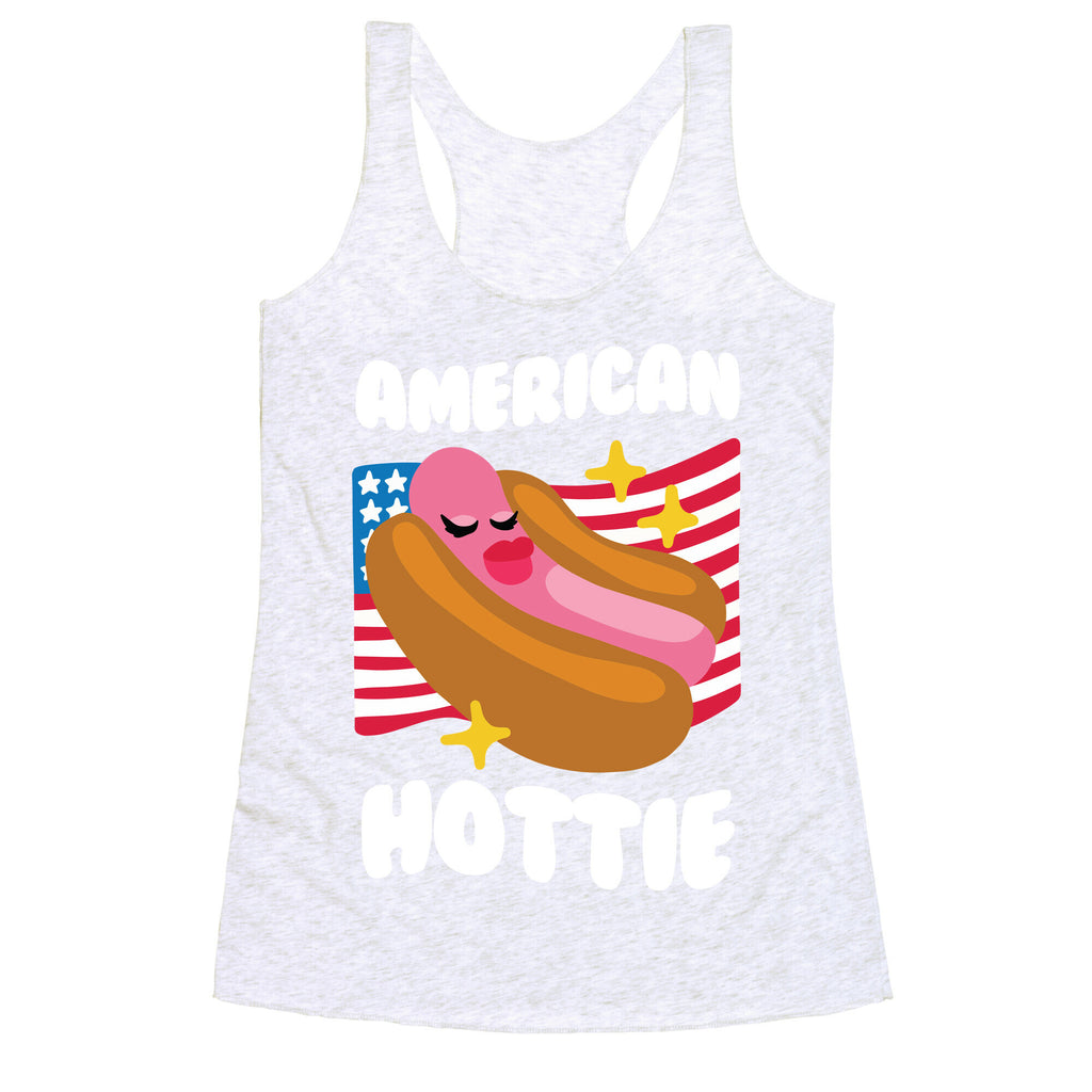 American Hottie (Hot Dog) Racerback Tank