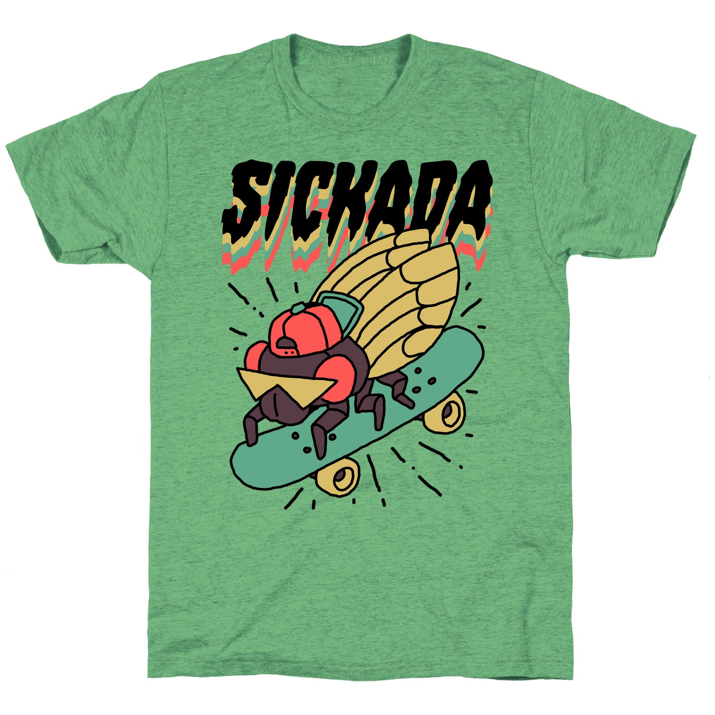 SICKada Cicada Unisex Triblend Tee