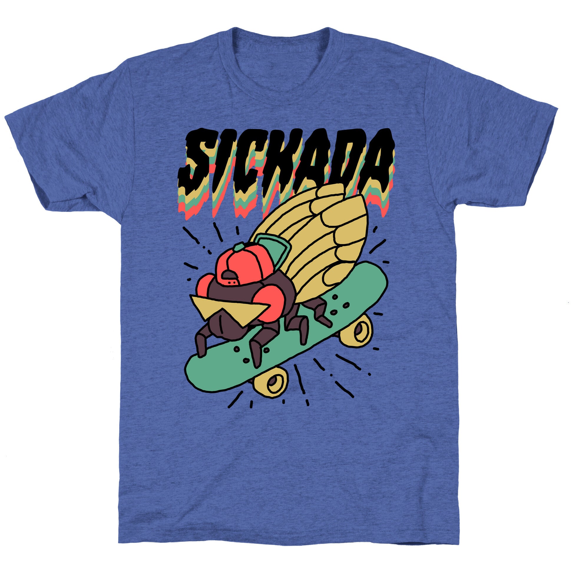SICKada Cicada Unisex Triblend Tee