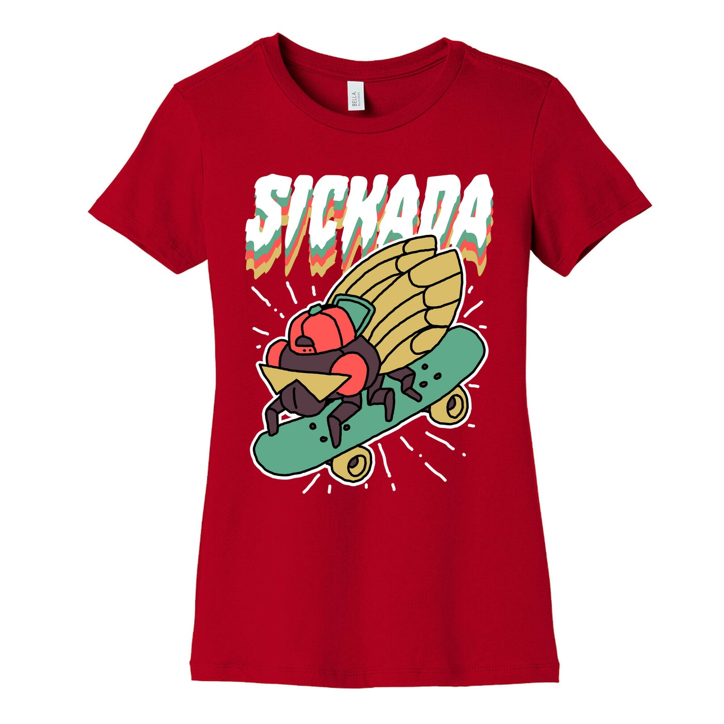 SICKada Cicada Women's Cotton Tee