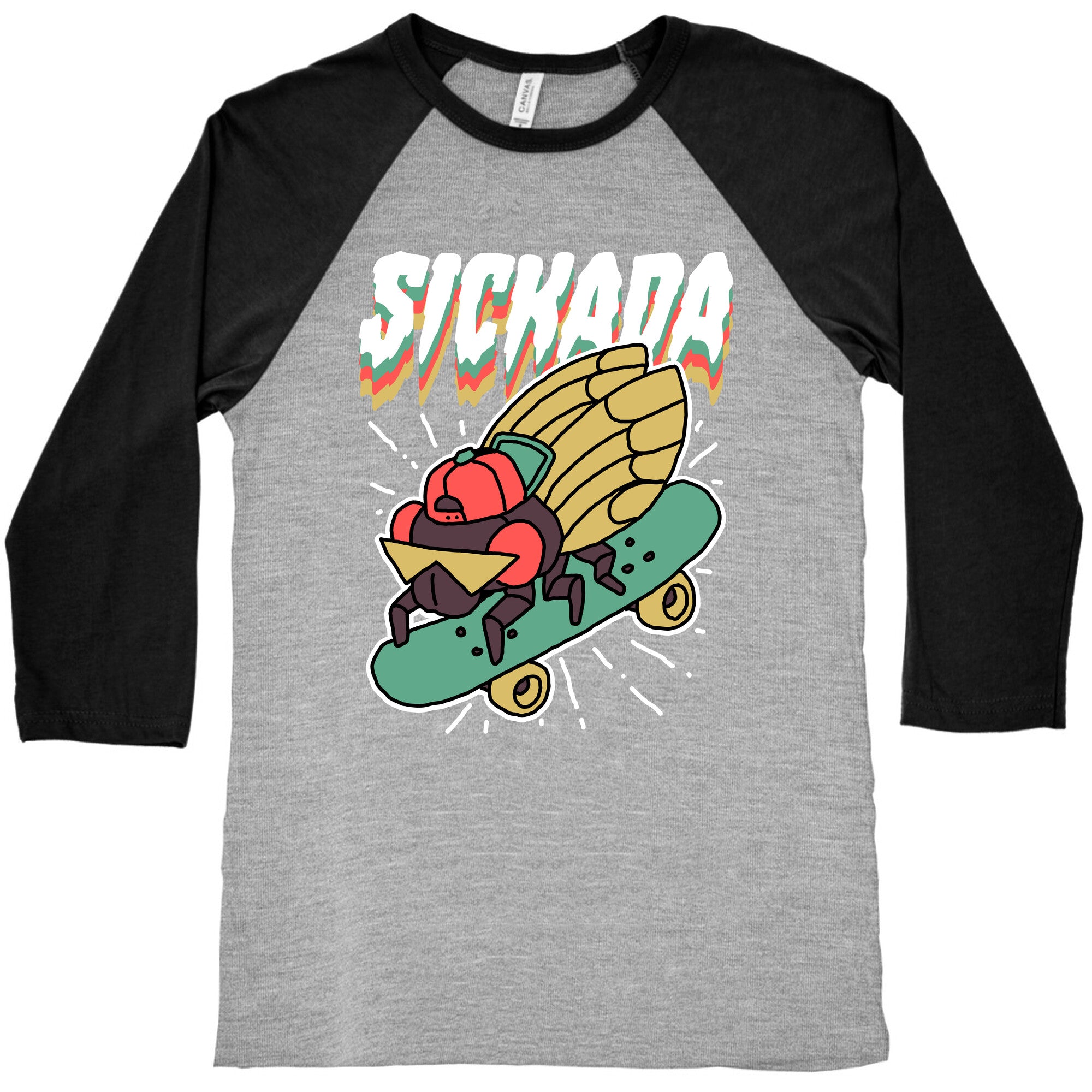 SICKada Cicada Baseball Tee