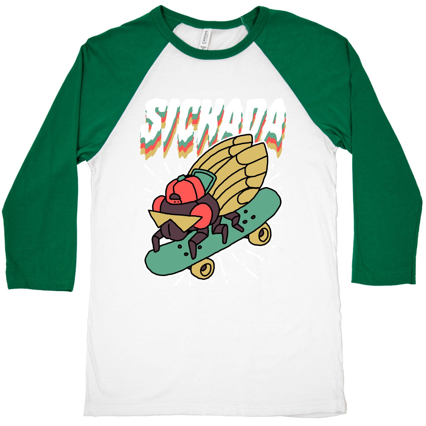 SICKada Cicada Baseball Tee