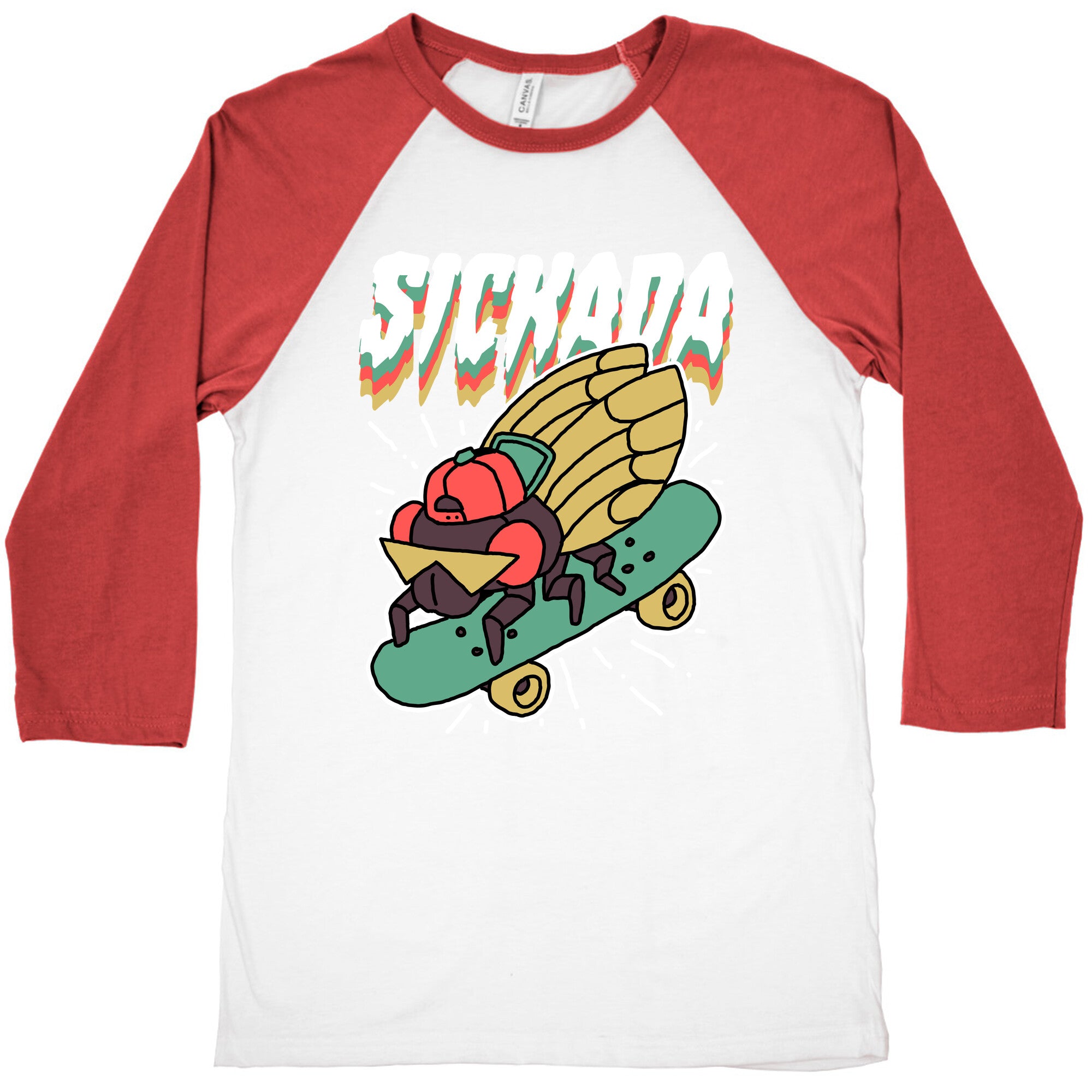 SICKada Cicada Baseball Tee