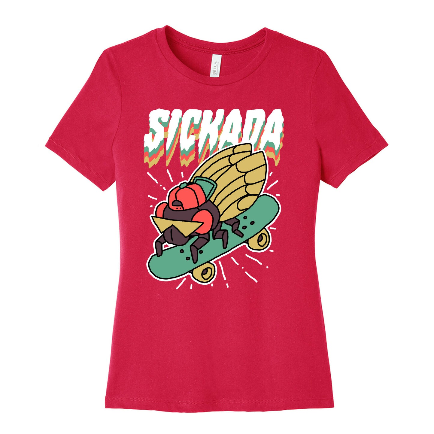 SICKada Cicada Women's Cotton Tee