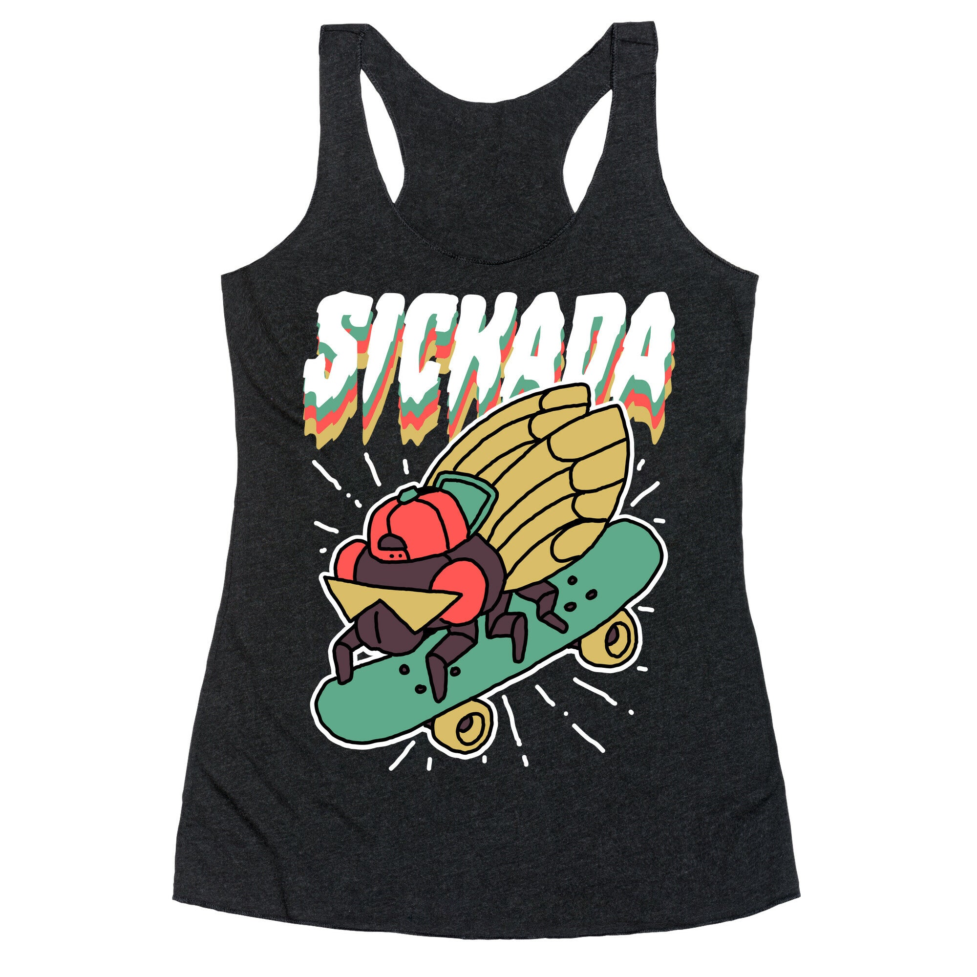 SICKada Cicada Racerback Tank