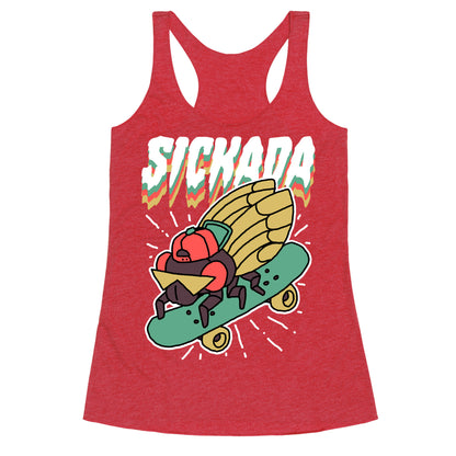 SICKada Cicada Racerback Tank