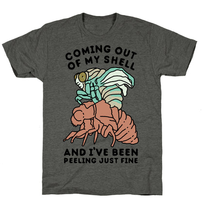 Coming Out of My Shell Unisex Triblend Tee