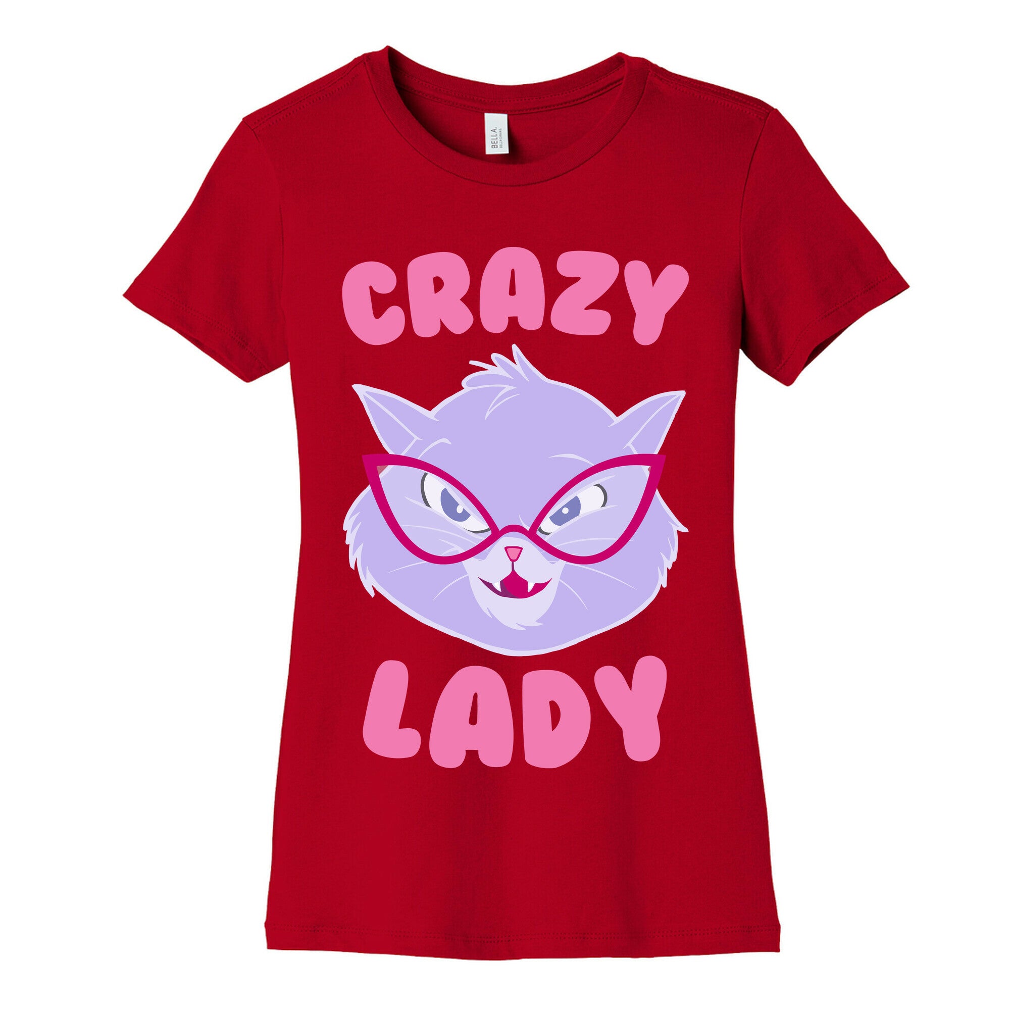 Crazy Cat Lady Women's Cotton Tee