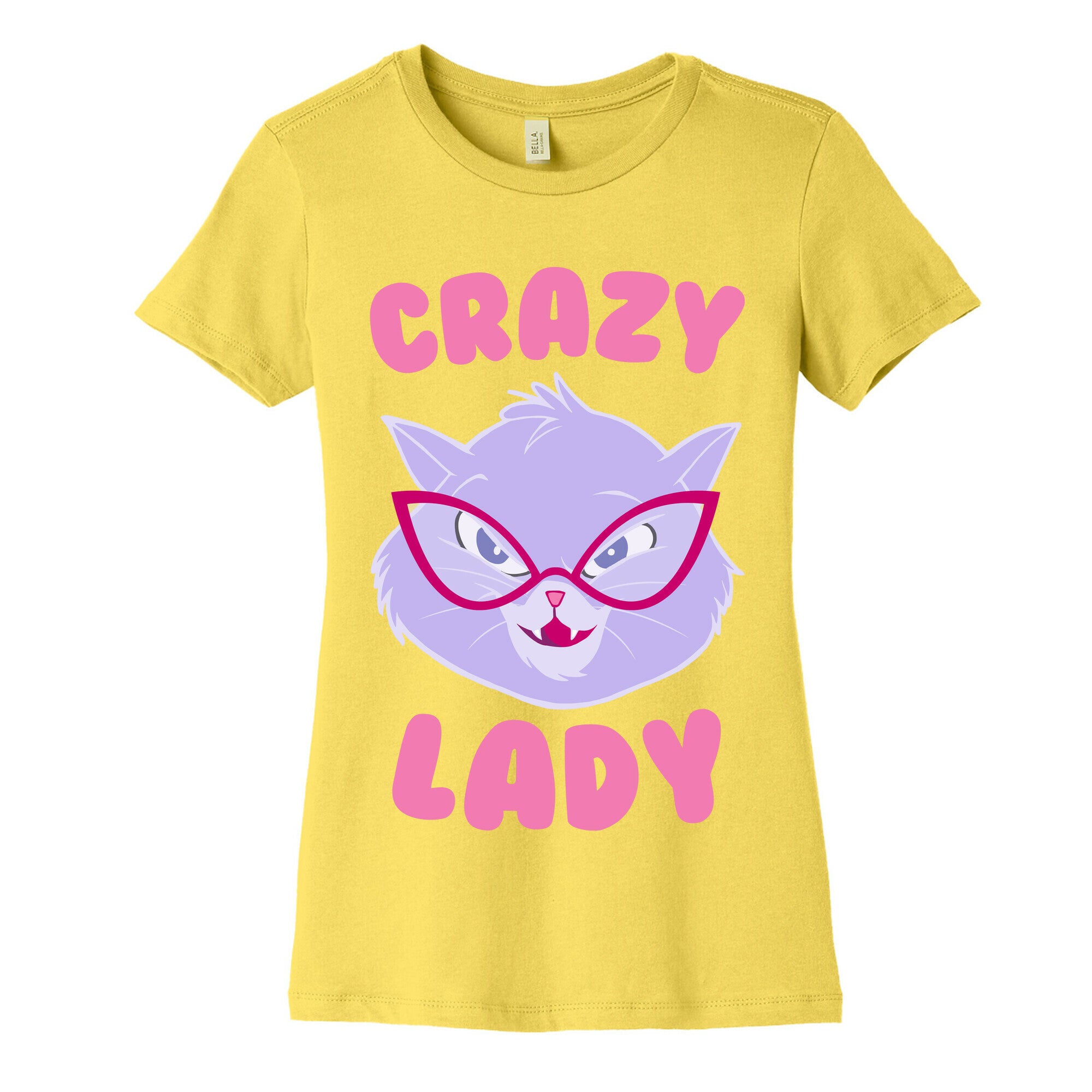 Crazy Cat Lady Women's Cotton Tee