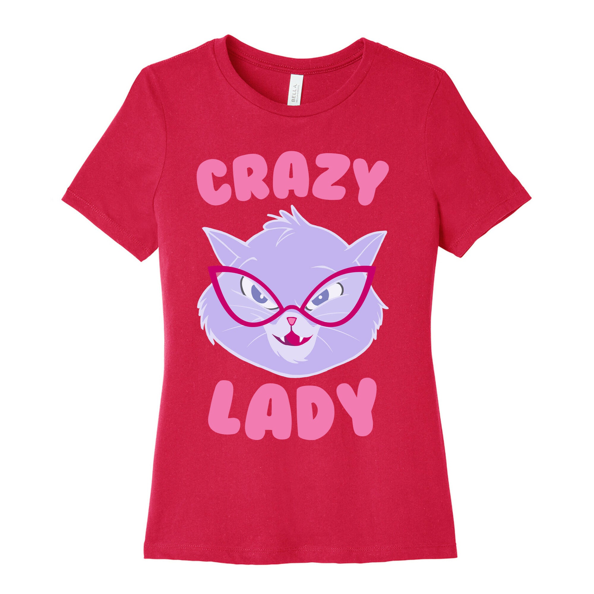Crazy Cat Lady Women's Cotton Tee