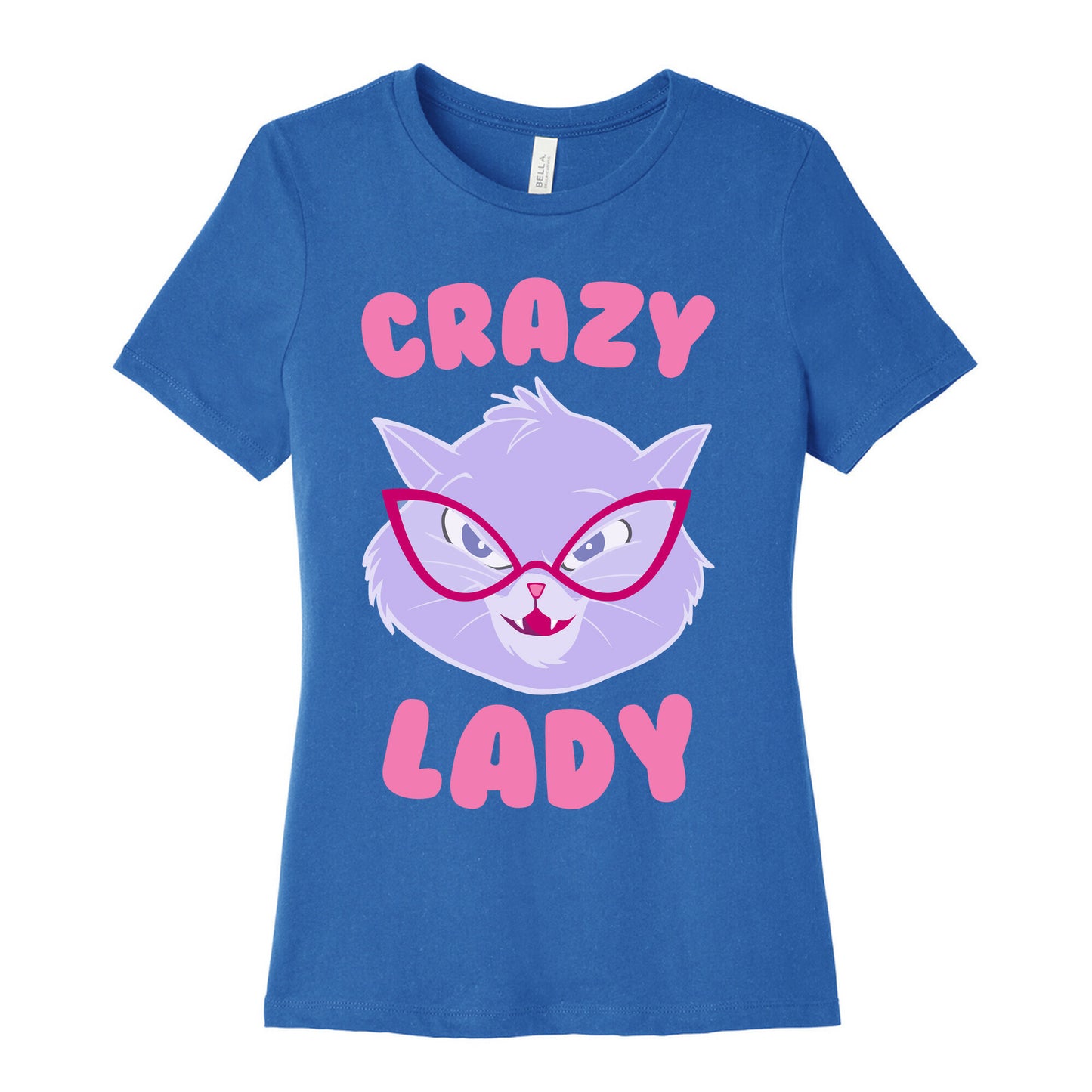 Crazy Cat Lady Women's Cotton Tee