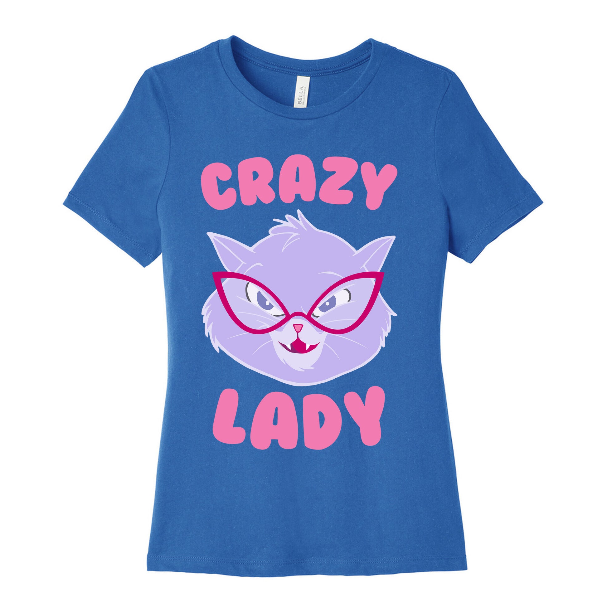 Crazy Cat Lady Women's Cotton Tee