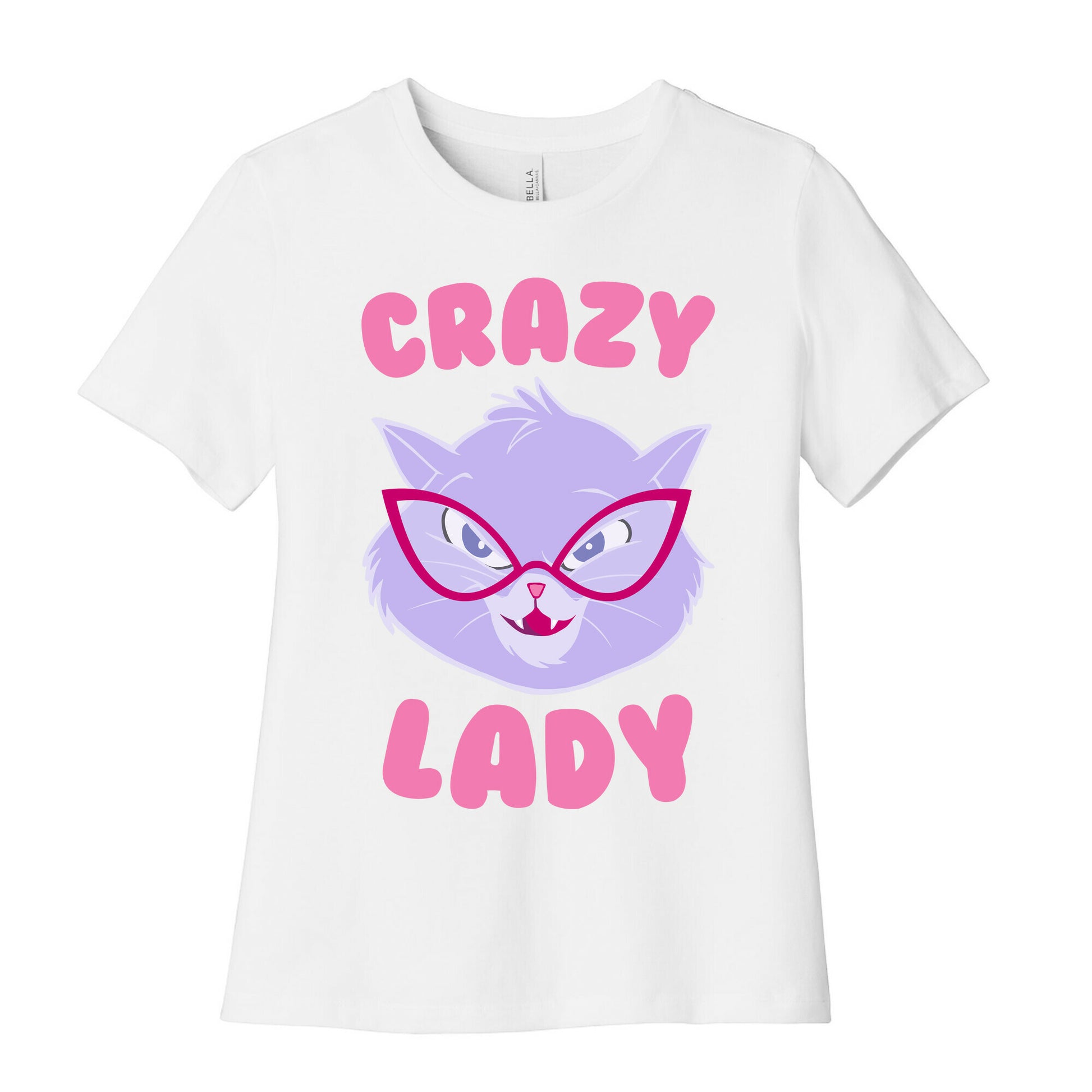 Crazy Cat Lady Women's Cotton Tee