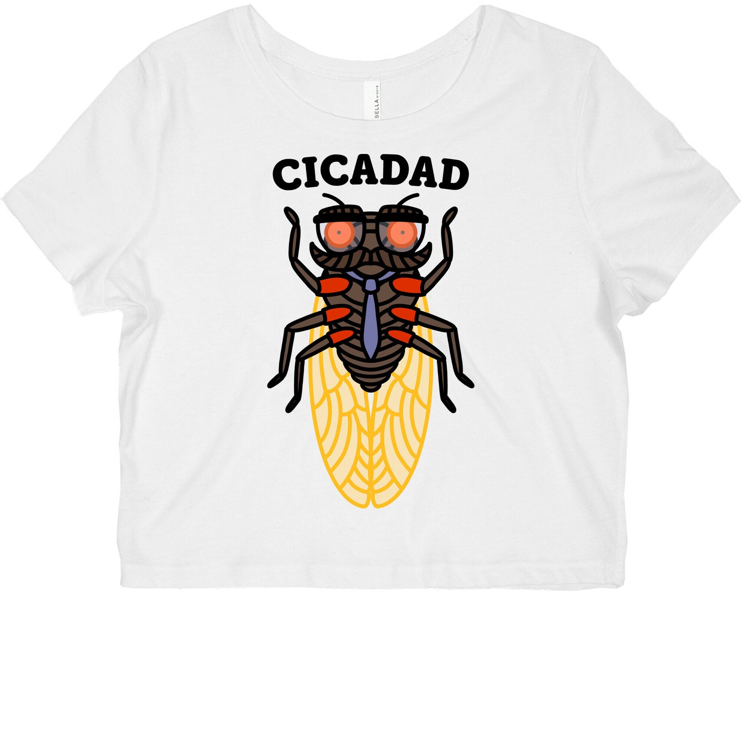 CicaDad Dad Cicada Graphic Baby Tee