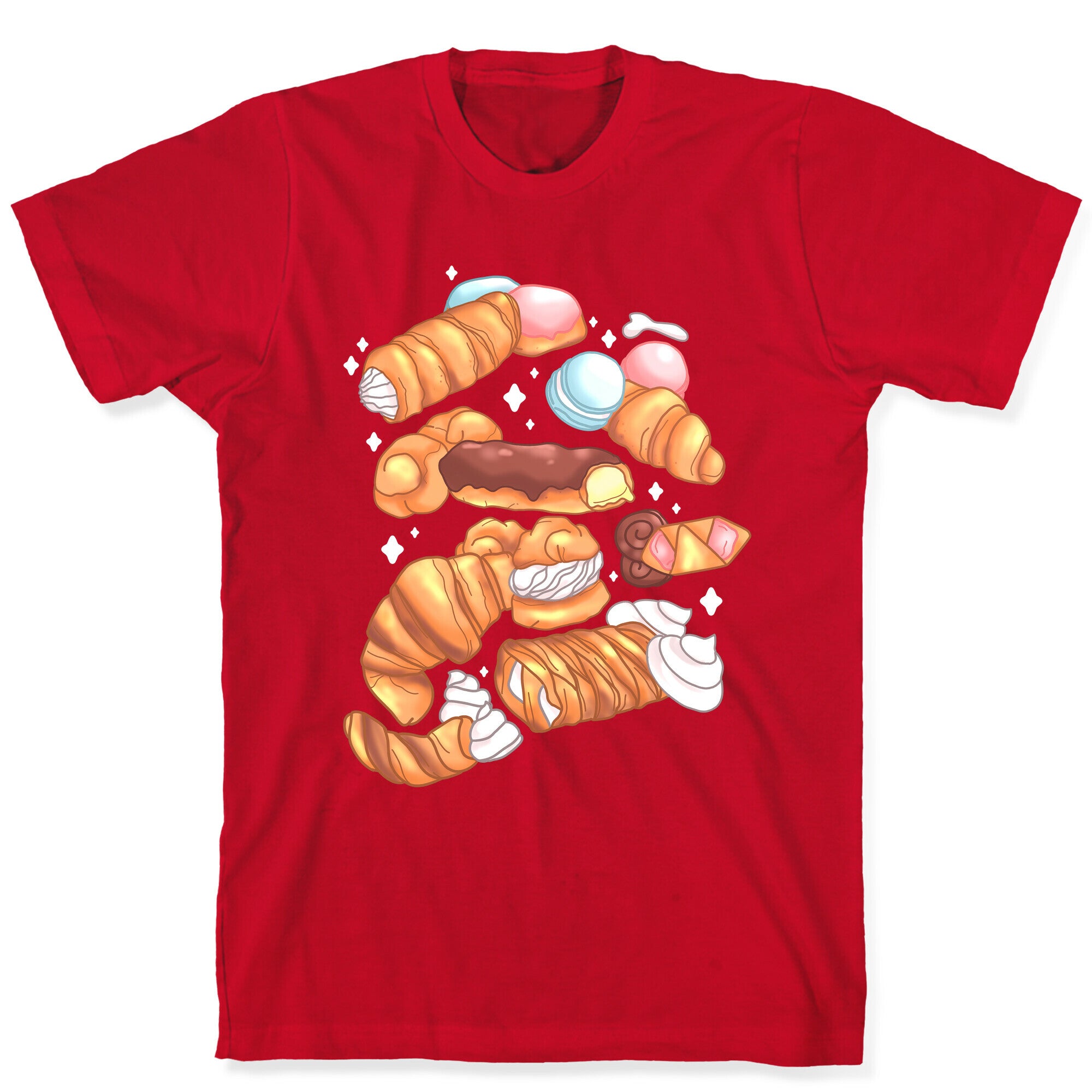 Penis Pastries Pattern T-Shirt