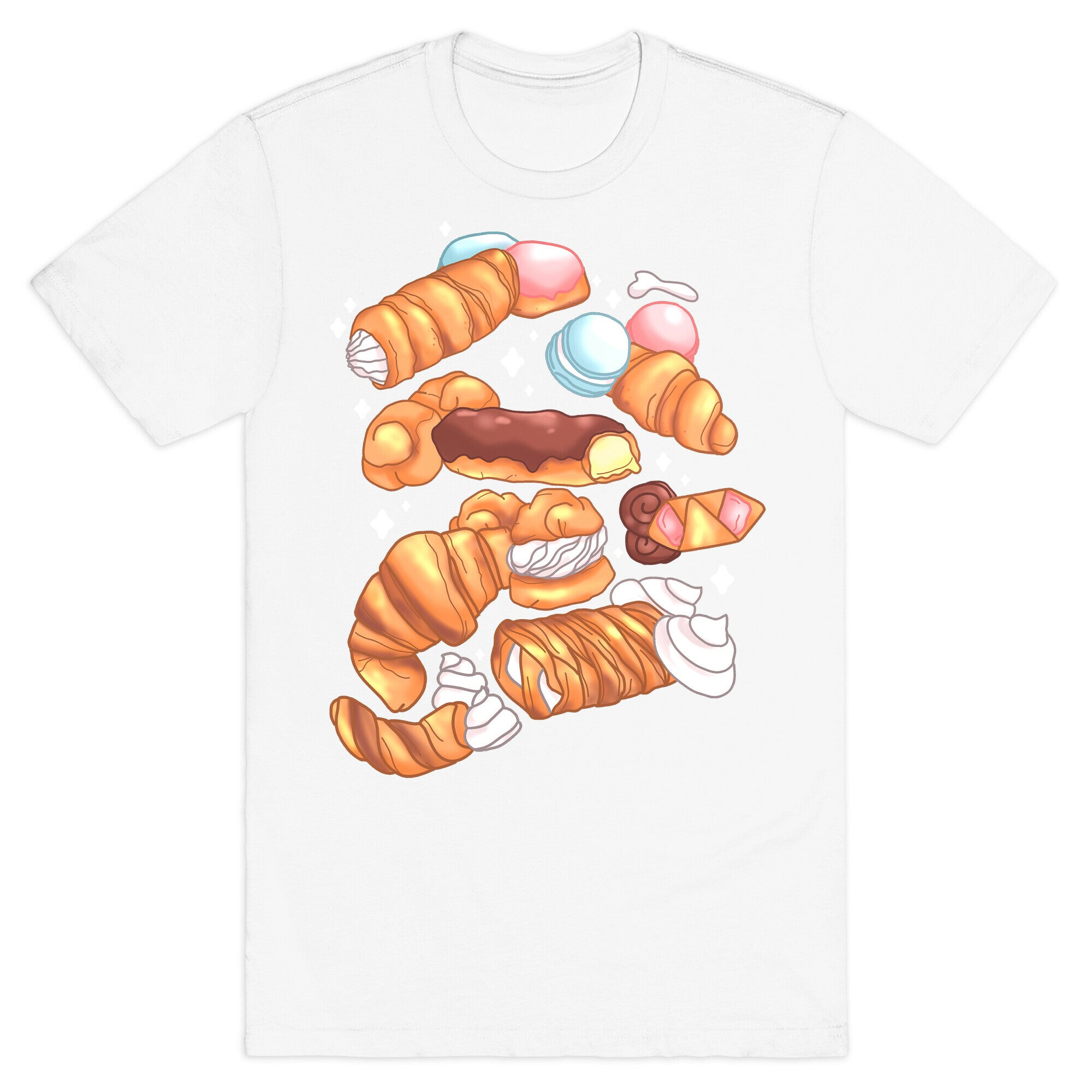 Penis Pastries Pattern T-Shirt