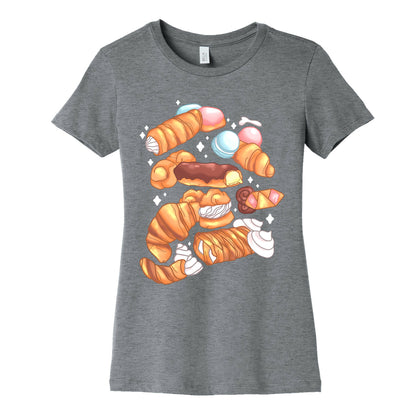 Penis Pastries Pattern Women's Cotton Tee