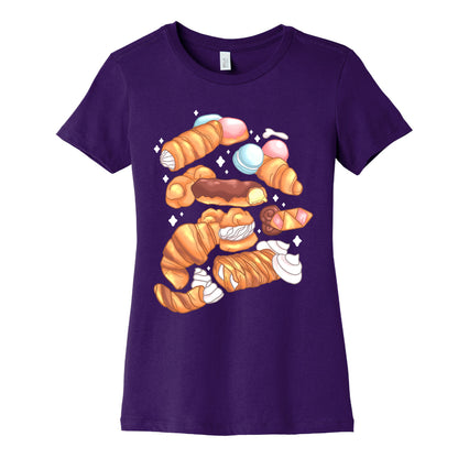 Penis Pastries Pattern Women's Cotton Tee