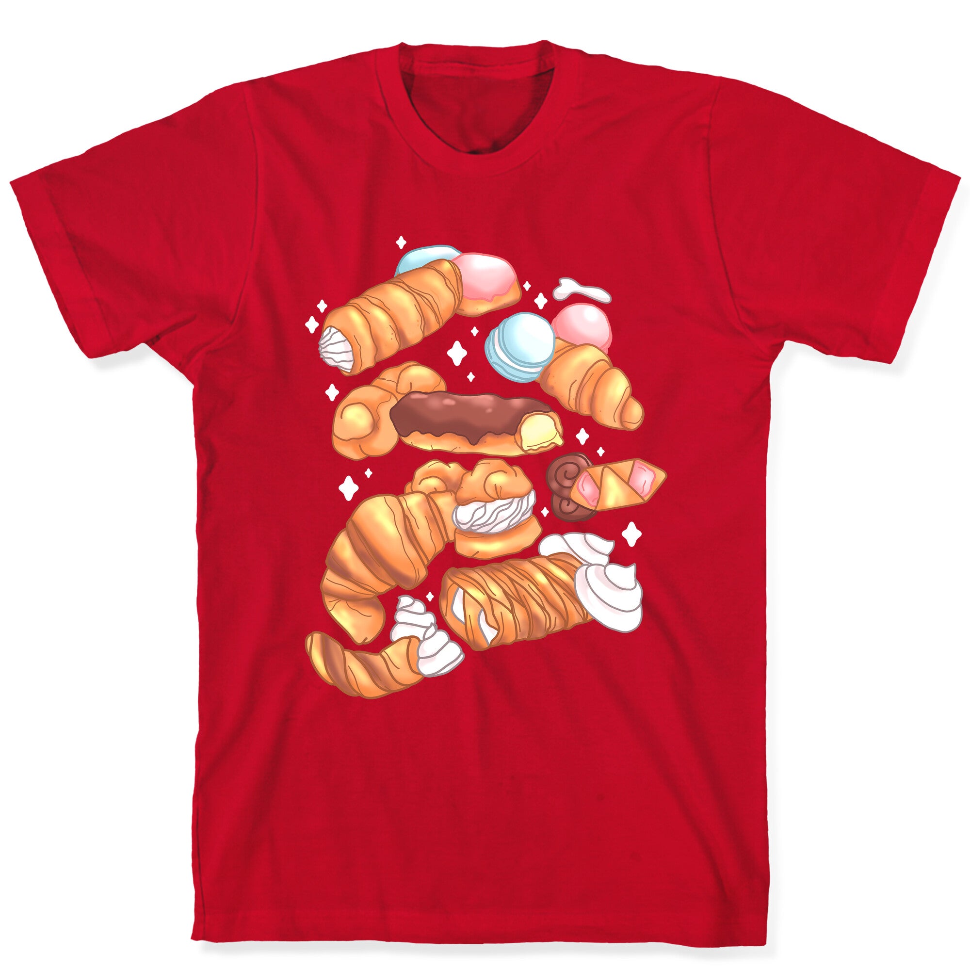 Penis Pastries Pattern T-Shirt