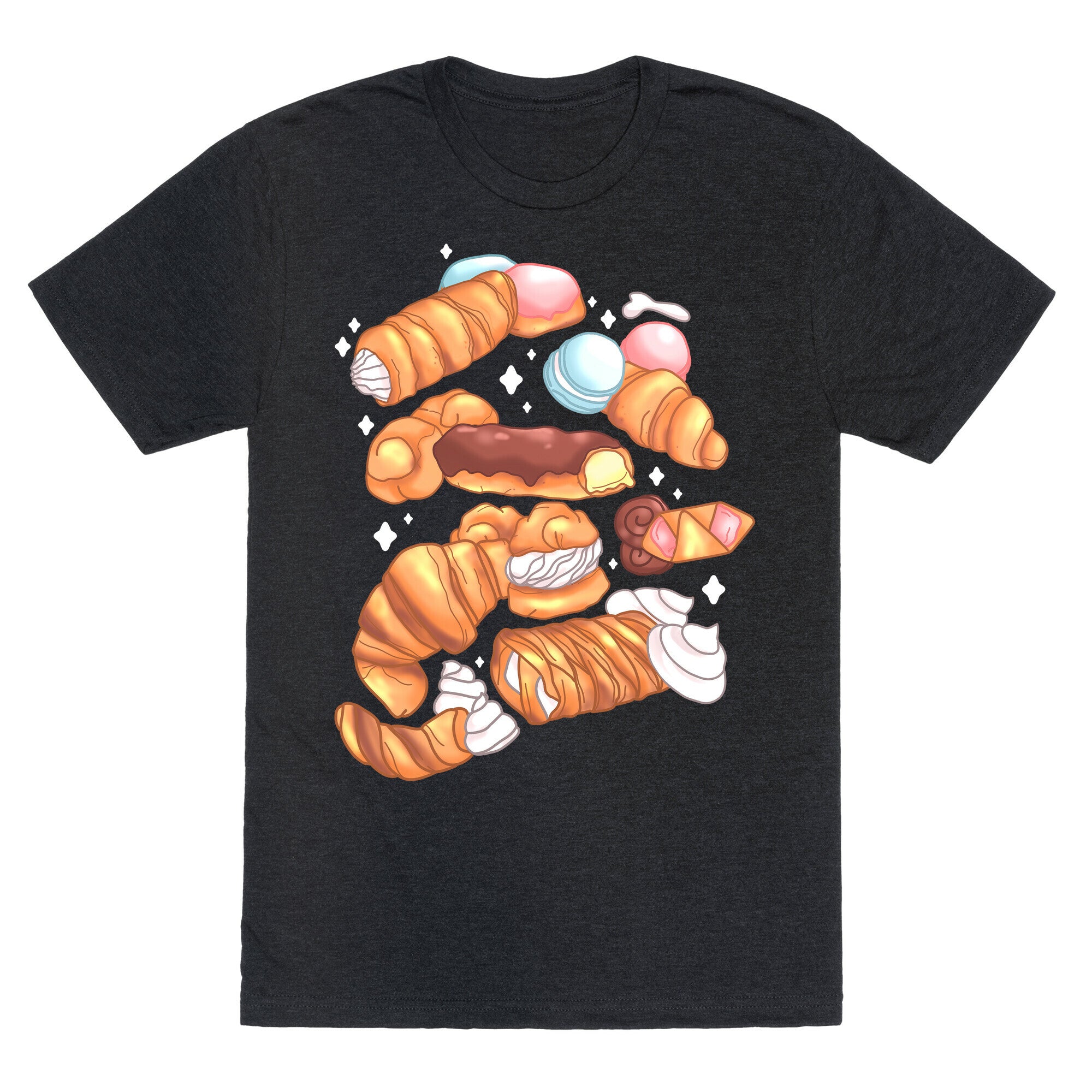Penis Pastries Pattern Unisex Triblend Tee