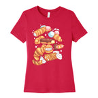 Penis Pastries Pattern Women's Cotton Tee