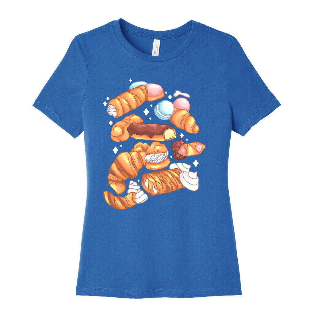 Penis Pastries Pattern Women's Cotton Tee