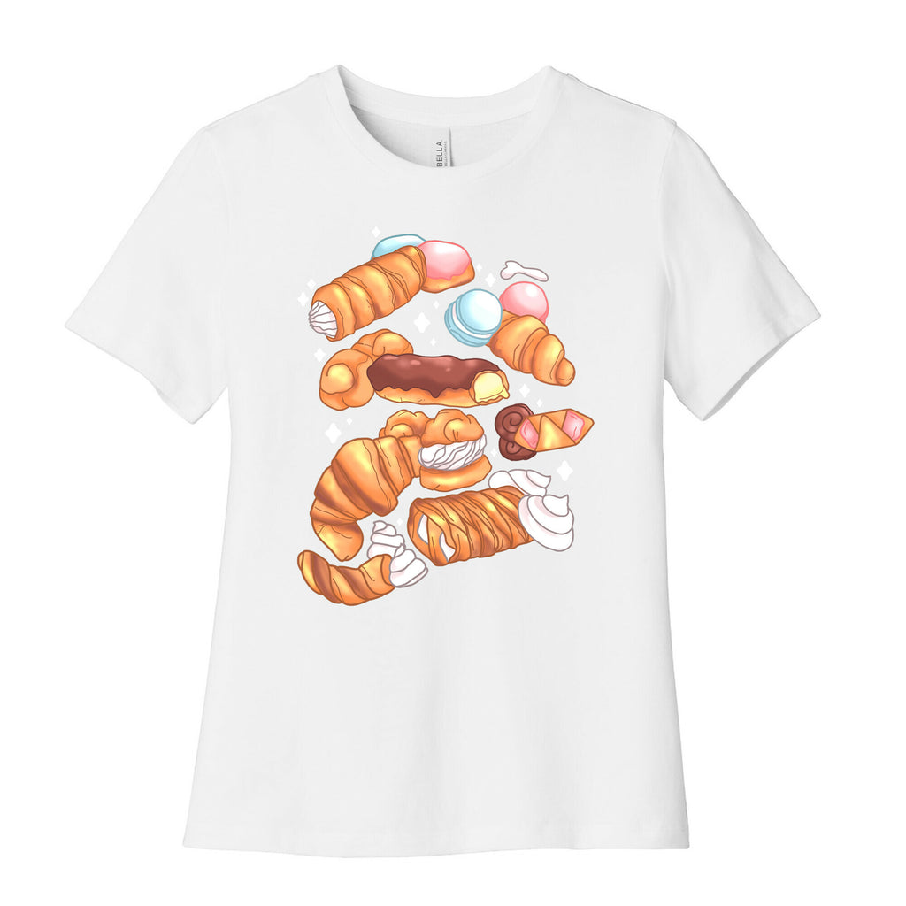 Penis Pastries Pattern Women's Cotton Tee
