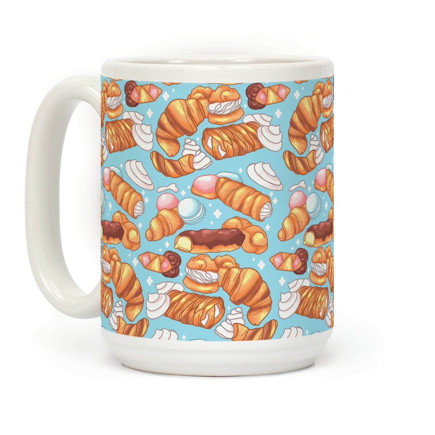 Penis Pastries Pattern Coffee Mug