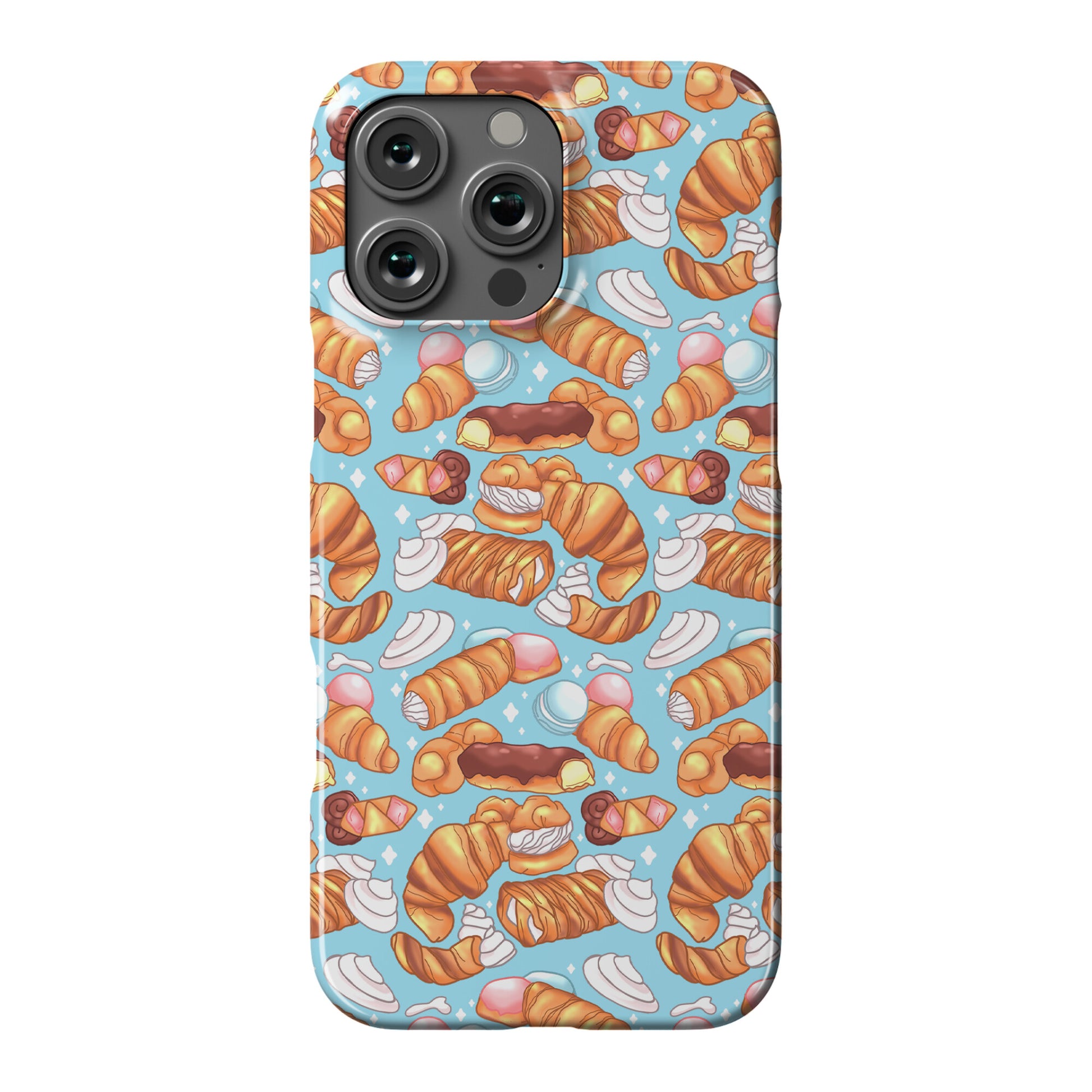 Penis Pastries Pattern Phone Case